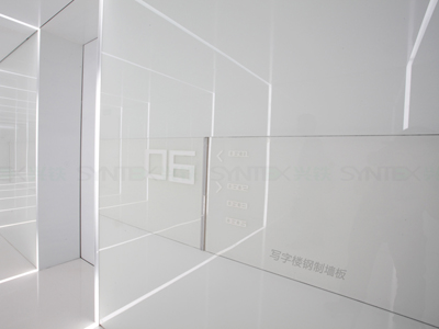 电梯厅过道使用的装饰草莓视频在线观看下载从铝单板替换成钢制草莓视频在线观看下载