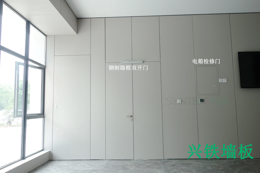 草莓APP视频在线下载钢制隐框双开门及电箱检修门